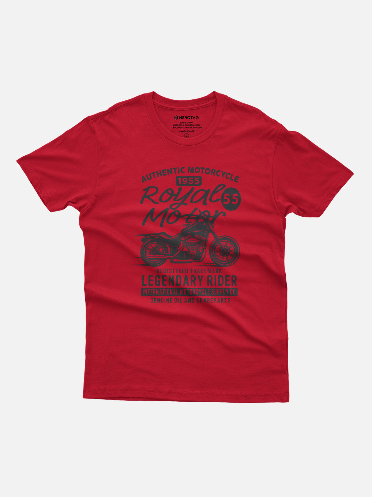 Authentic Motorcycle Royal Motor 1955 T-Shirt
