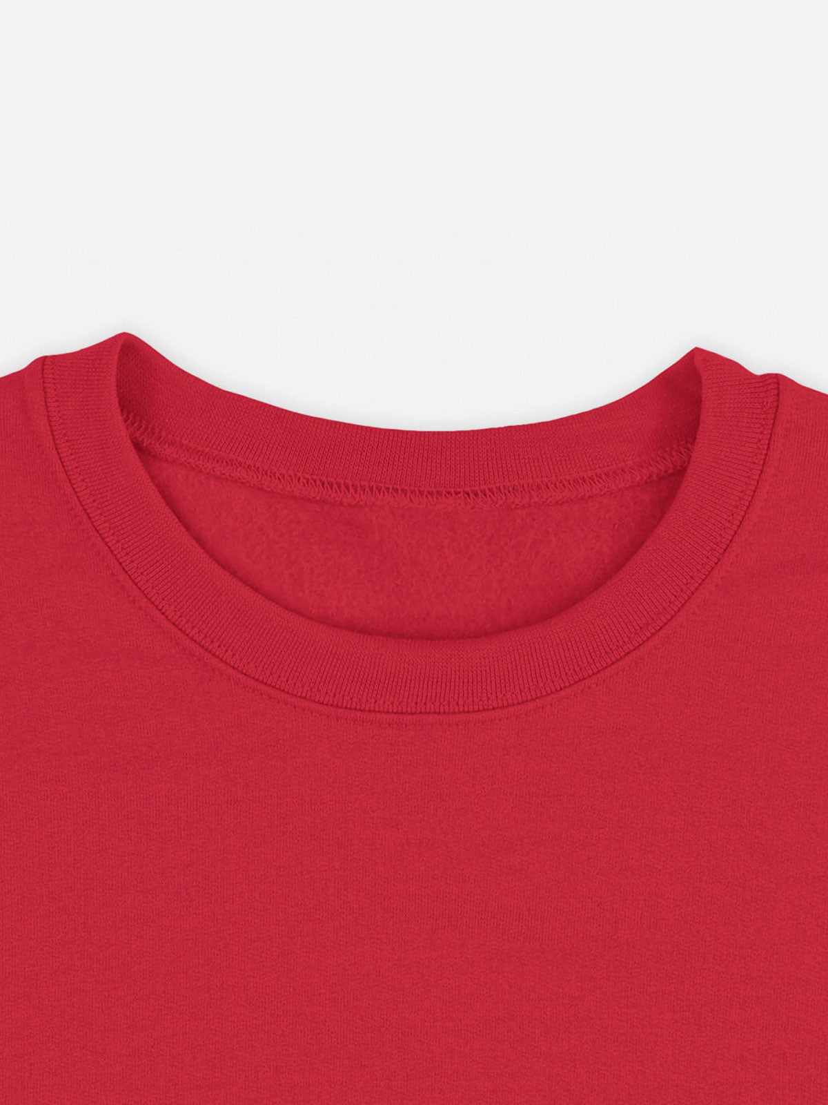 Red Crewneck Sweatshirt