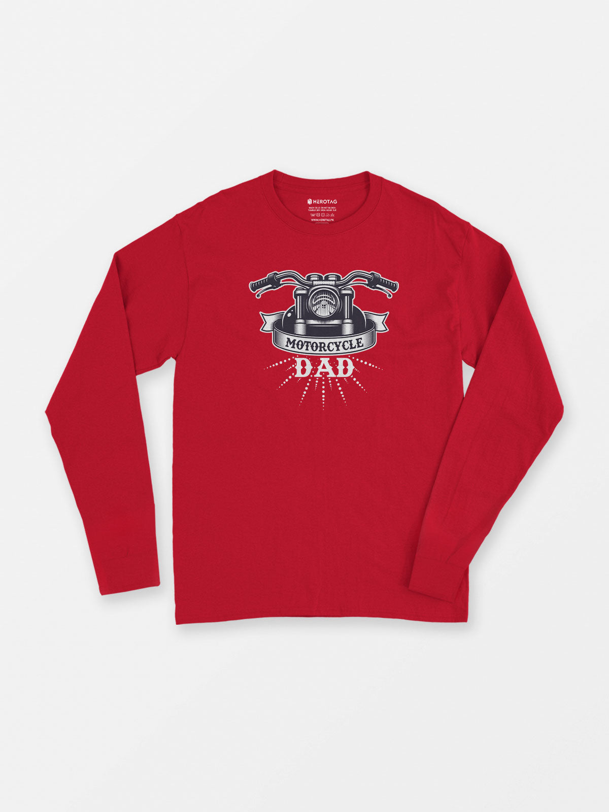 Proud Motorcycle Dad - Long Sleeve T-Shirt