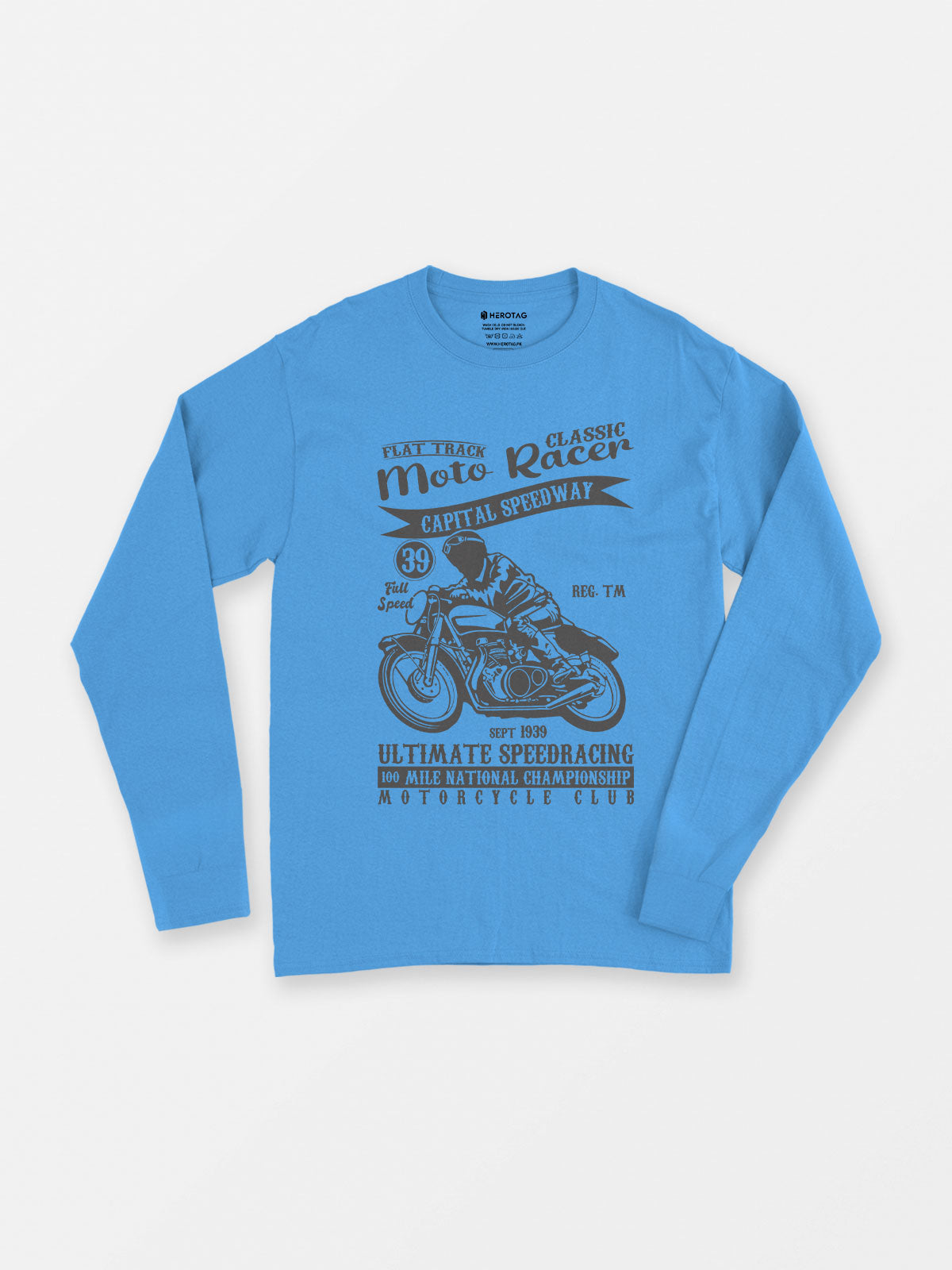 Classic Moto Racer - Long Sleeve T-Shirt