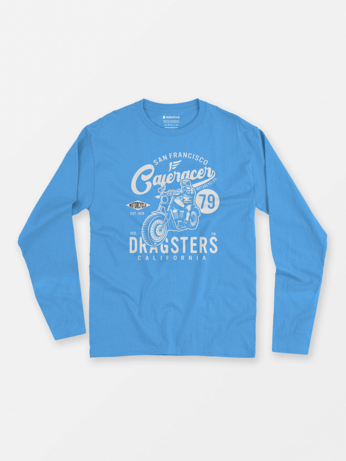 Men's Cafe Racer - Long Sleeve T-Shirt