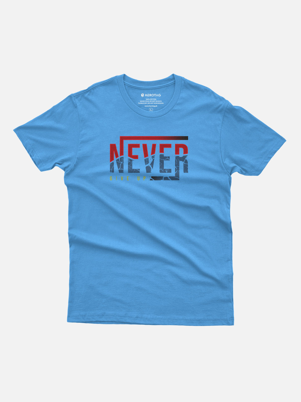 Never Give Up Motivational T-Shirt