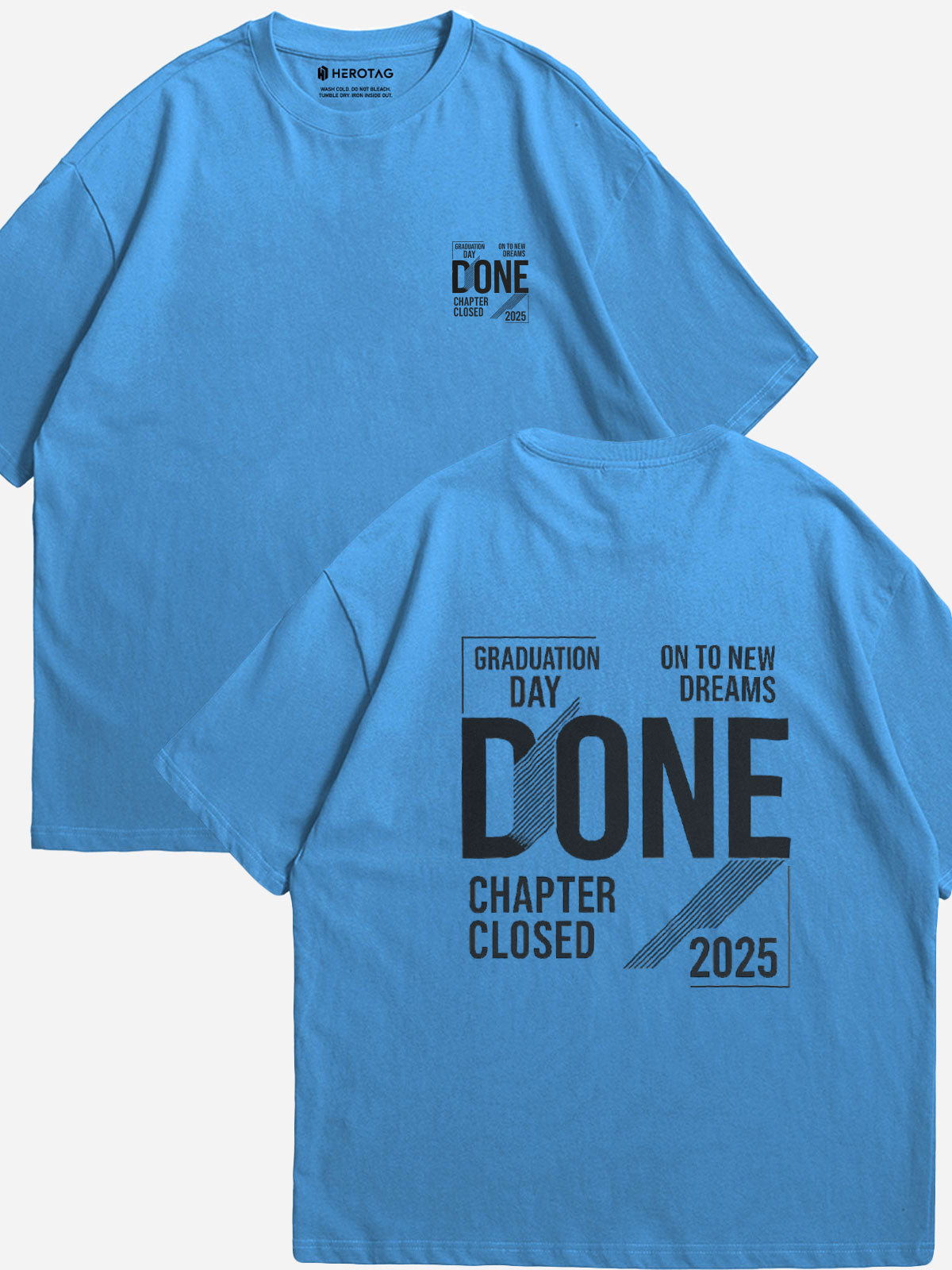 "Graduation Day DONE" Oversized T-Shirt