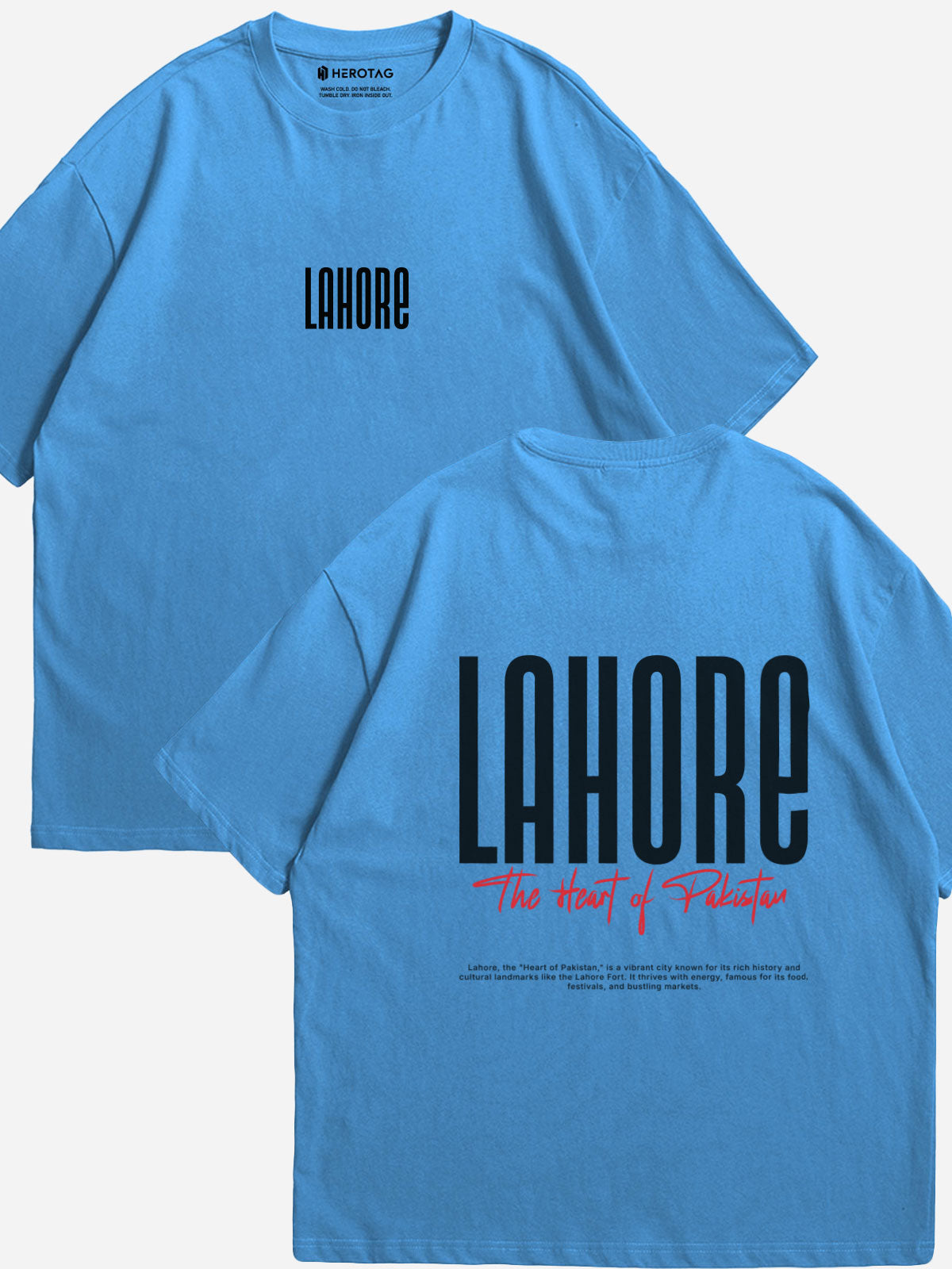 Lahore - Heart of Pakistan Oversized T-Shirt