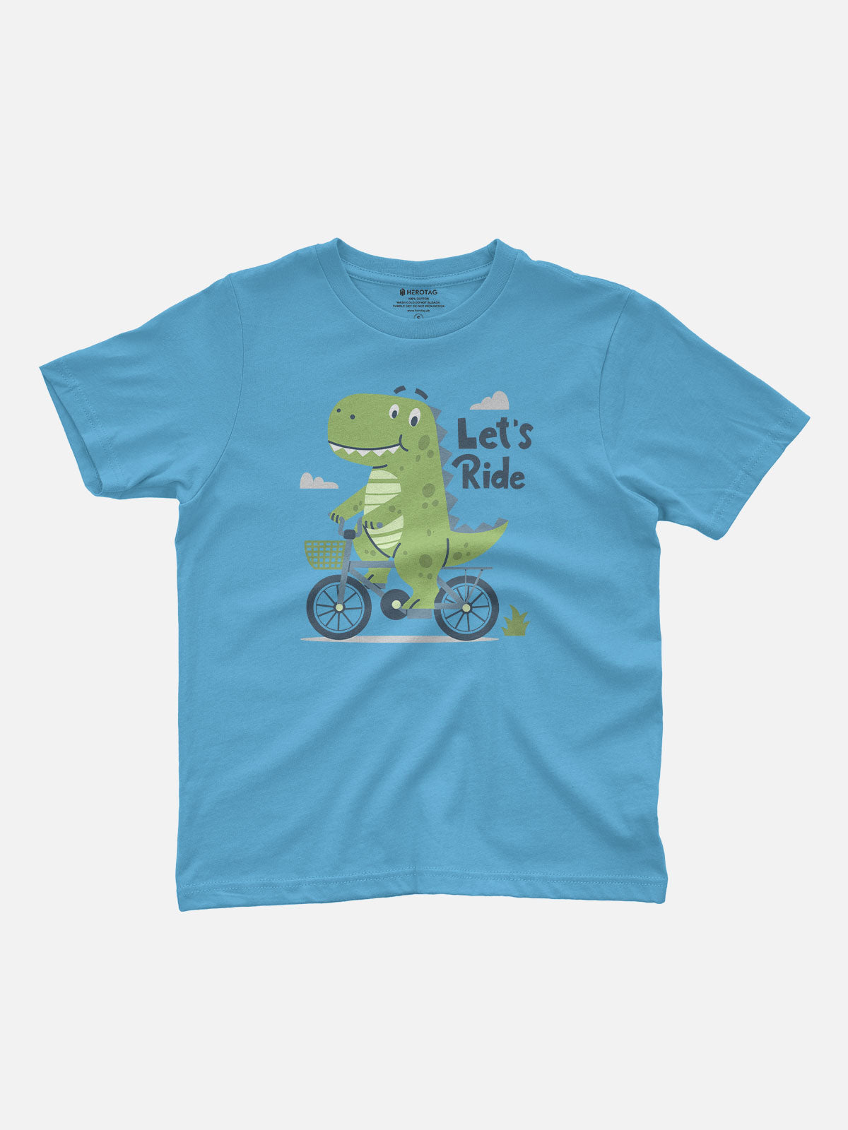 Let's Ride Dinosaur Kids T-Shirt