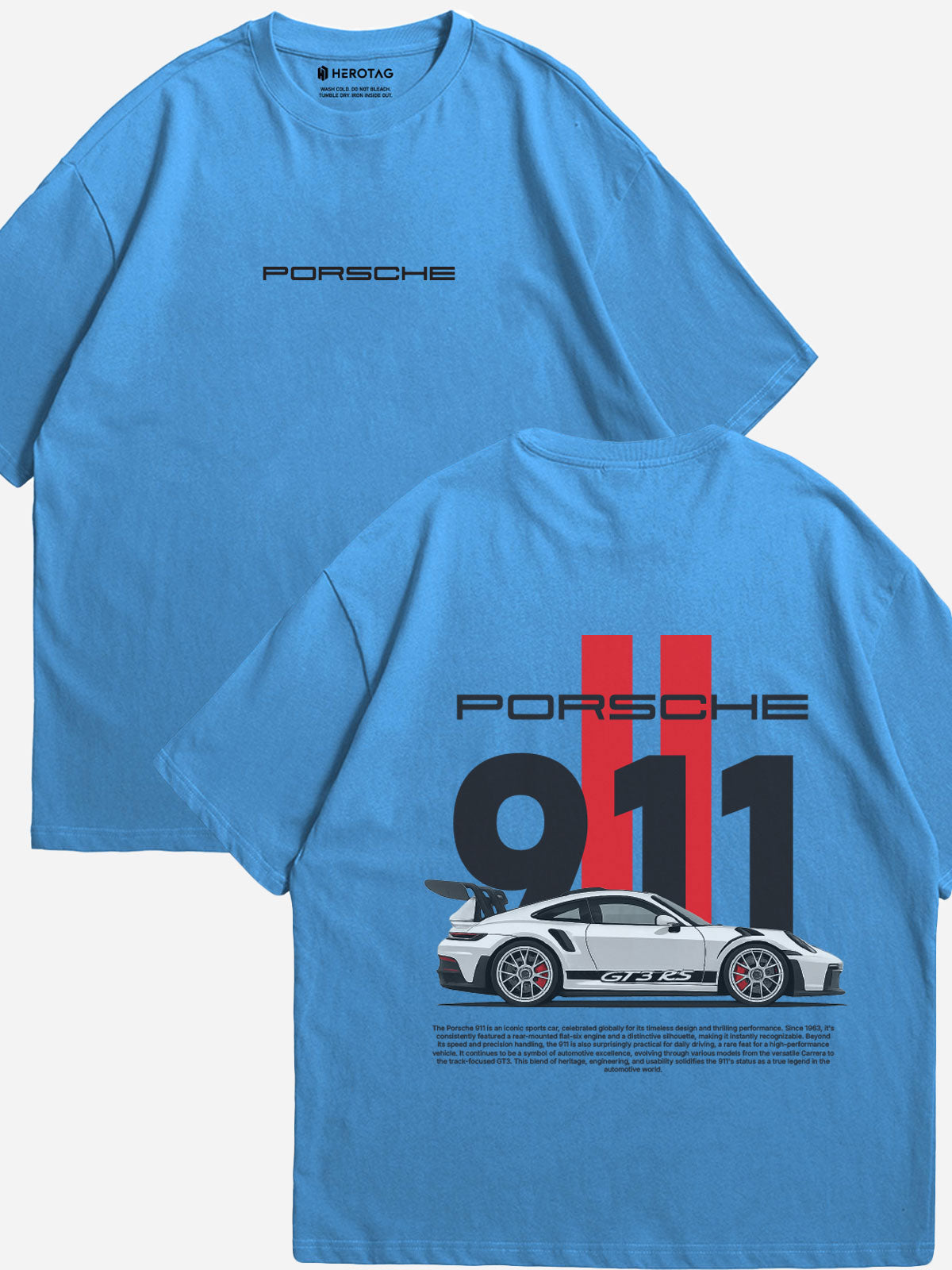 "Porsche 911 GT3 RS" Oversized T-Shirt