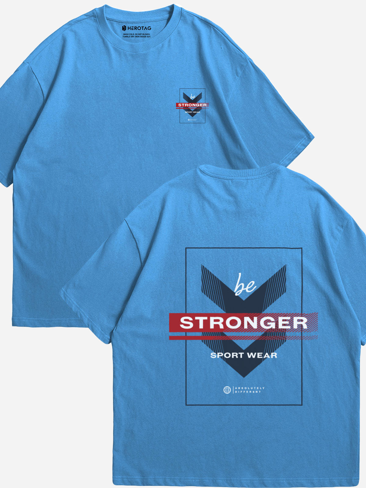 "BE STRONGER - Sport Wear" Oversized T-Shirt
