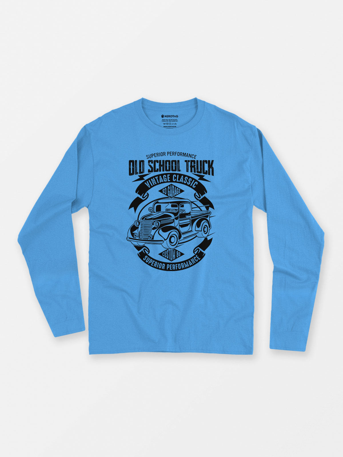 Vintage Classic Old School Truck - Long Sleeve T-Shirt