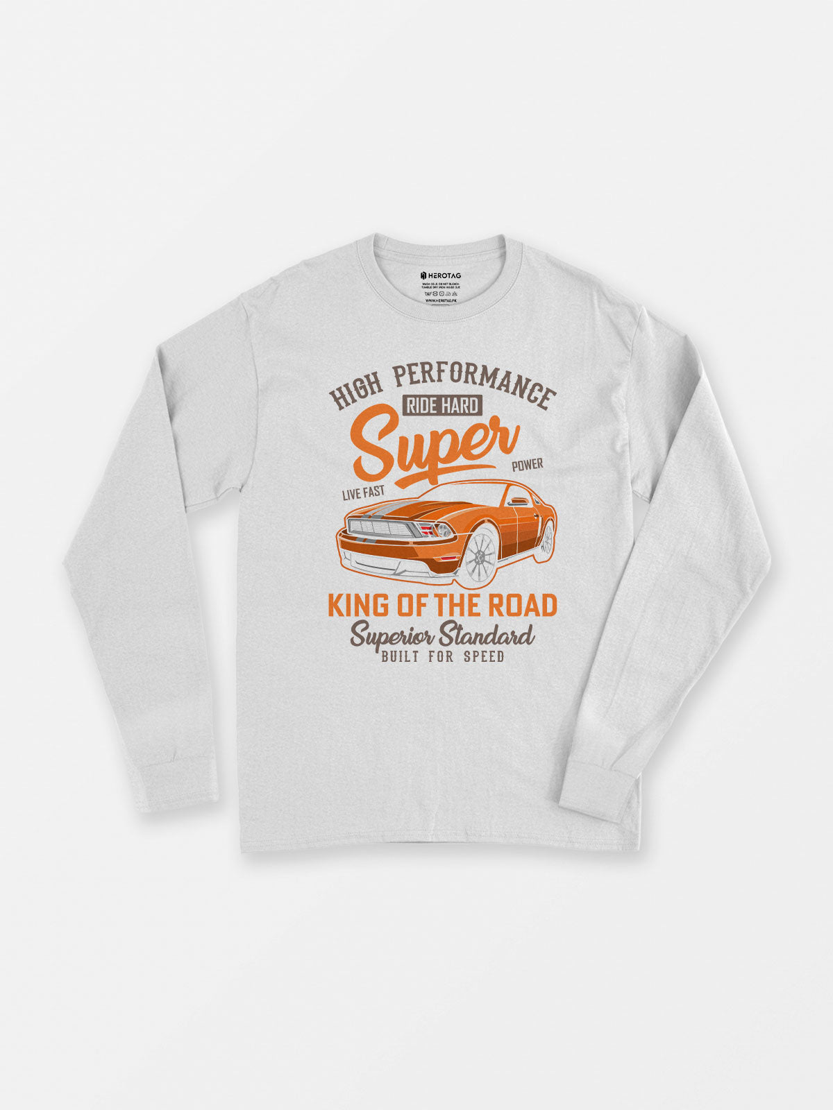 High Performance Super Car - Long Sleeve T-Shirt
