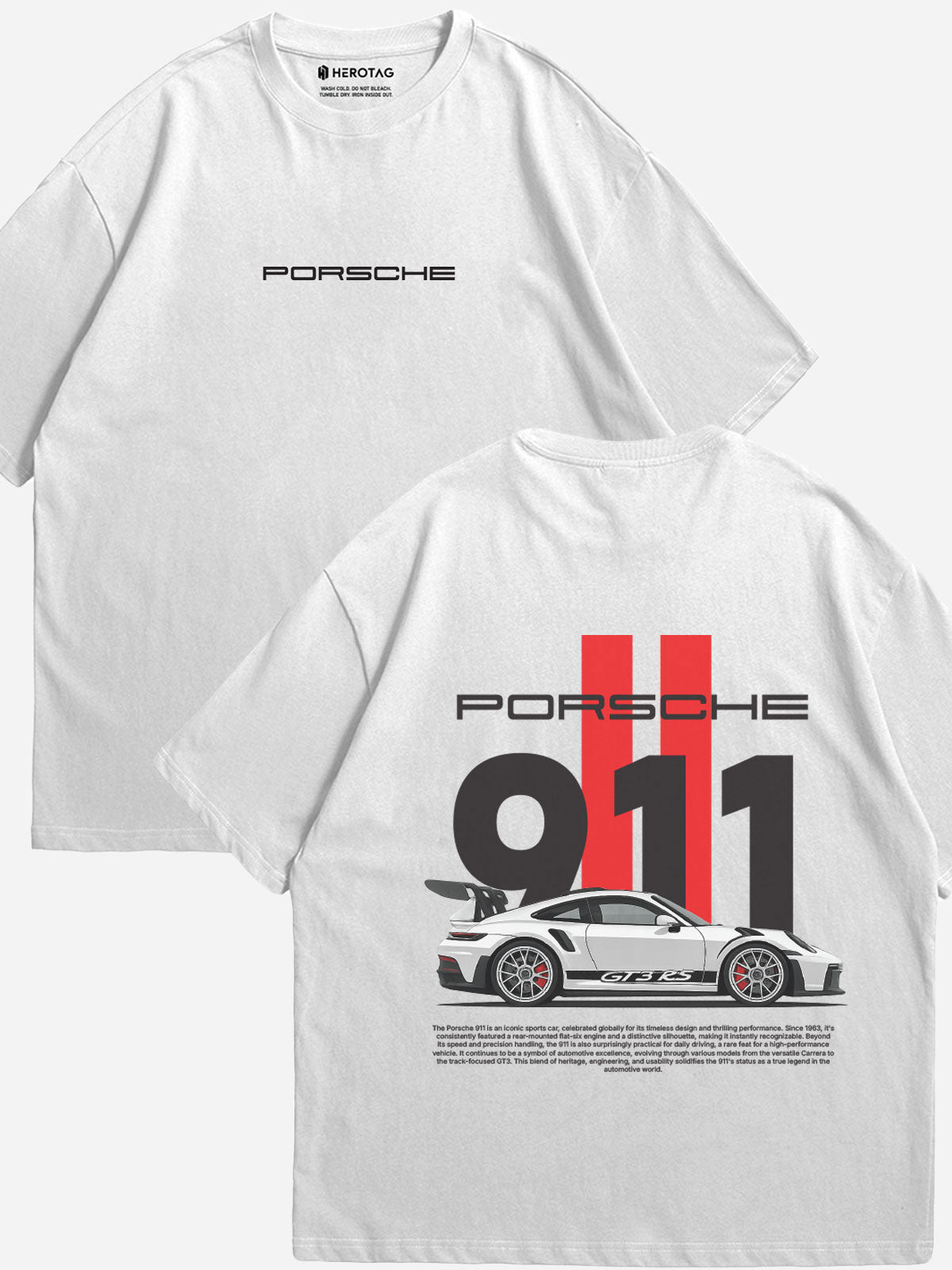 "Porsche 911 GT3 RS" Oversized T-Shirt