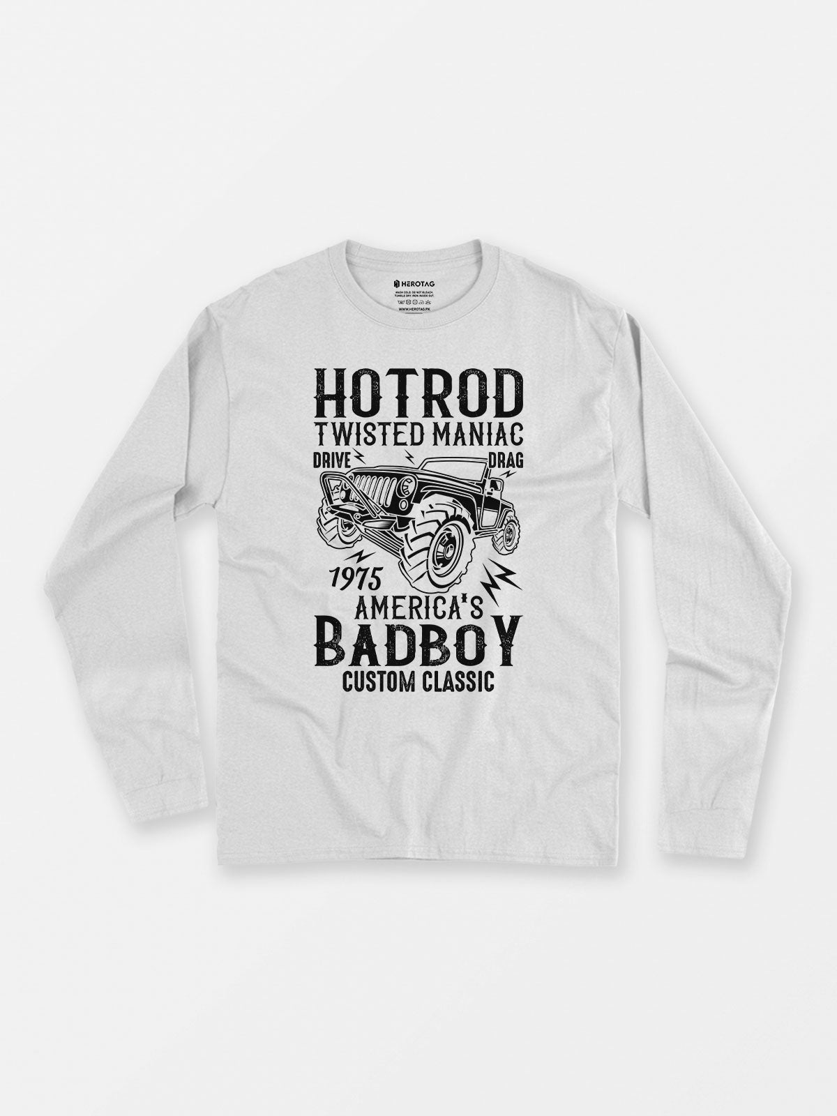 Hotrod Twisted Maniac Vintage - Long Sleeve T-Shirt