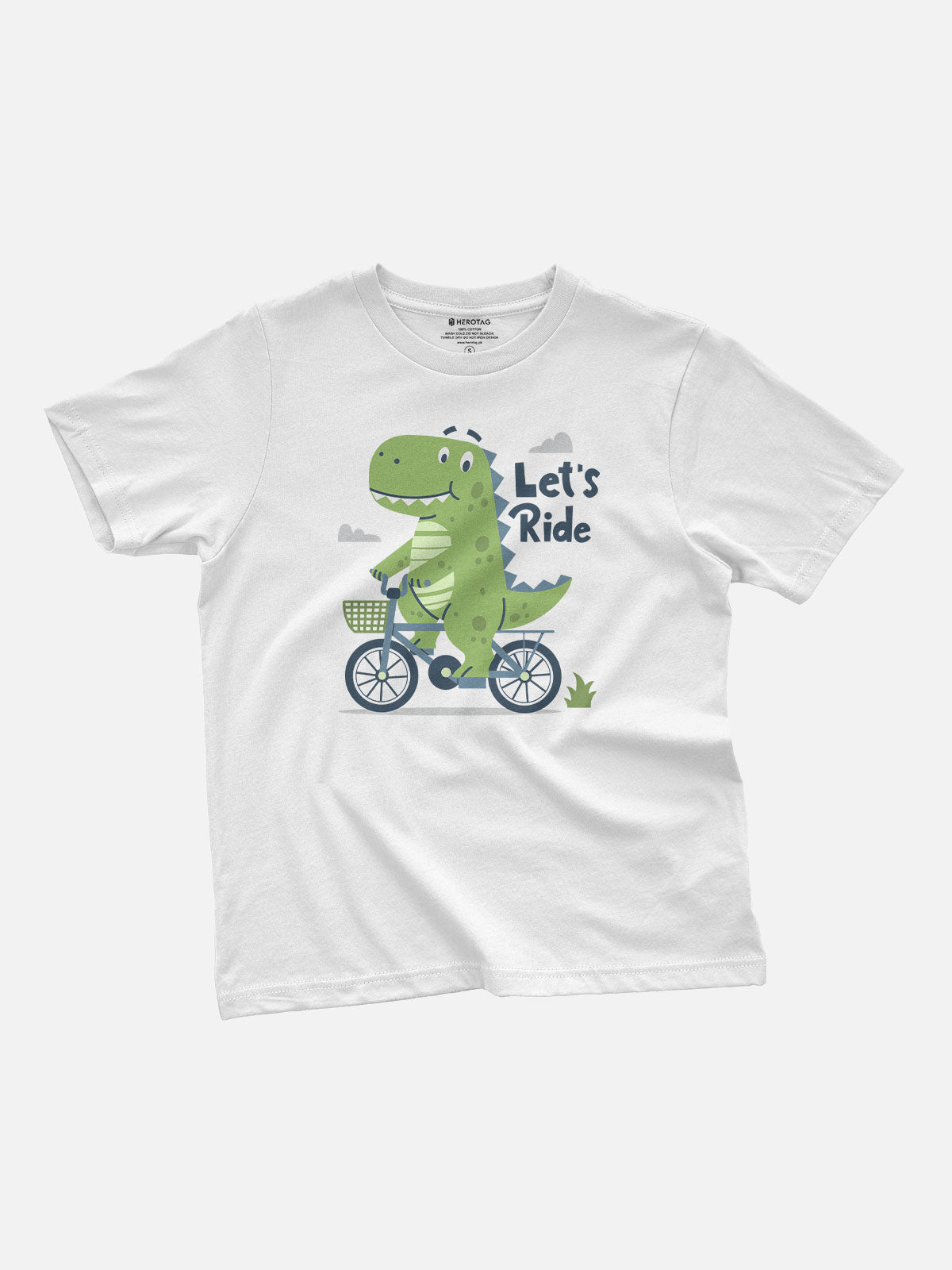 Let's Ride Dinosaur Kids T-Shirt