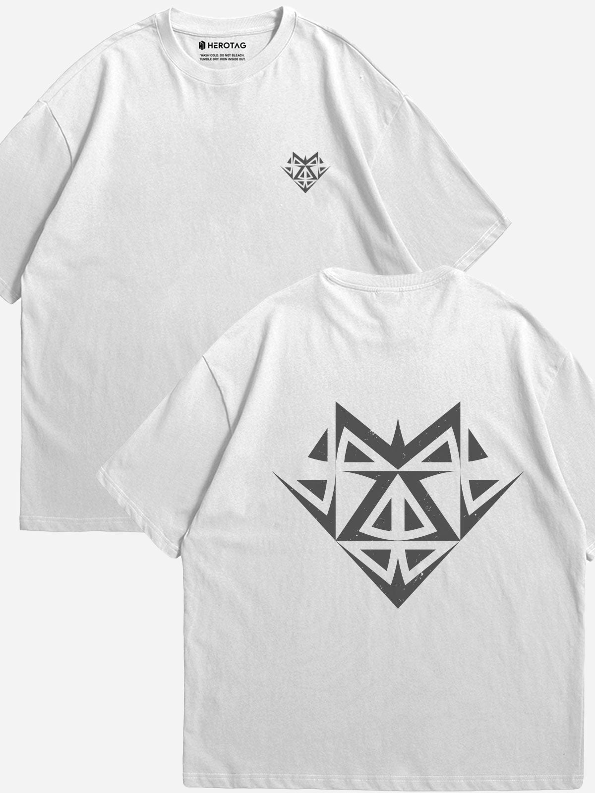 "Apex Geometry" Oversized T-Shirt