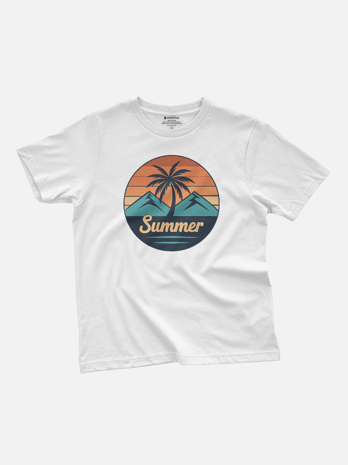 Sunset Summer Vibes Kids T-Shirt