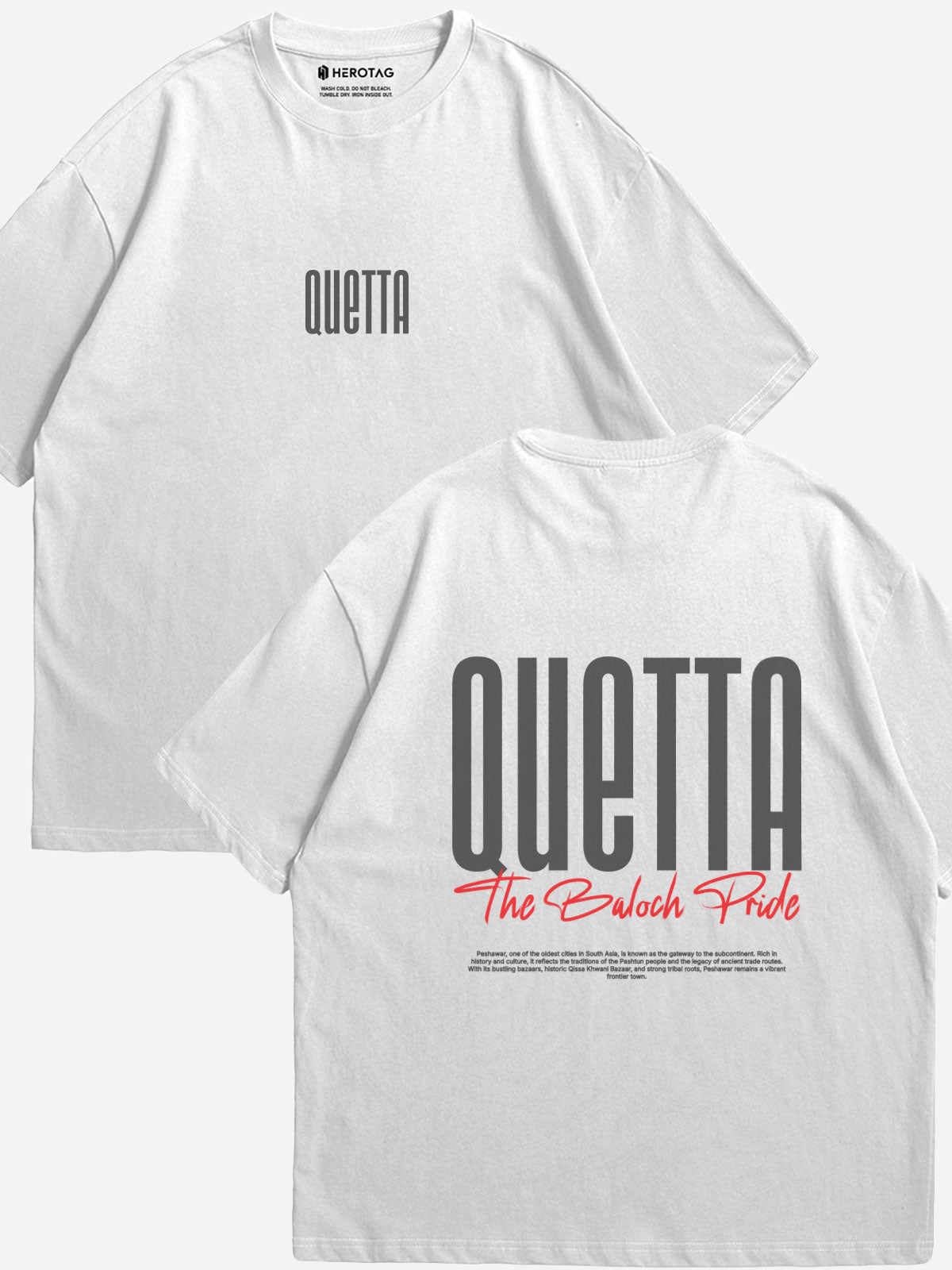 Quetta "The Baloch Pride" Oversized T-Shirt
