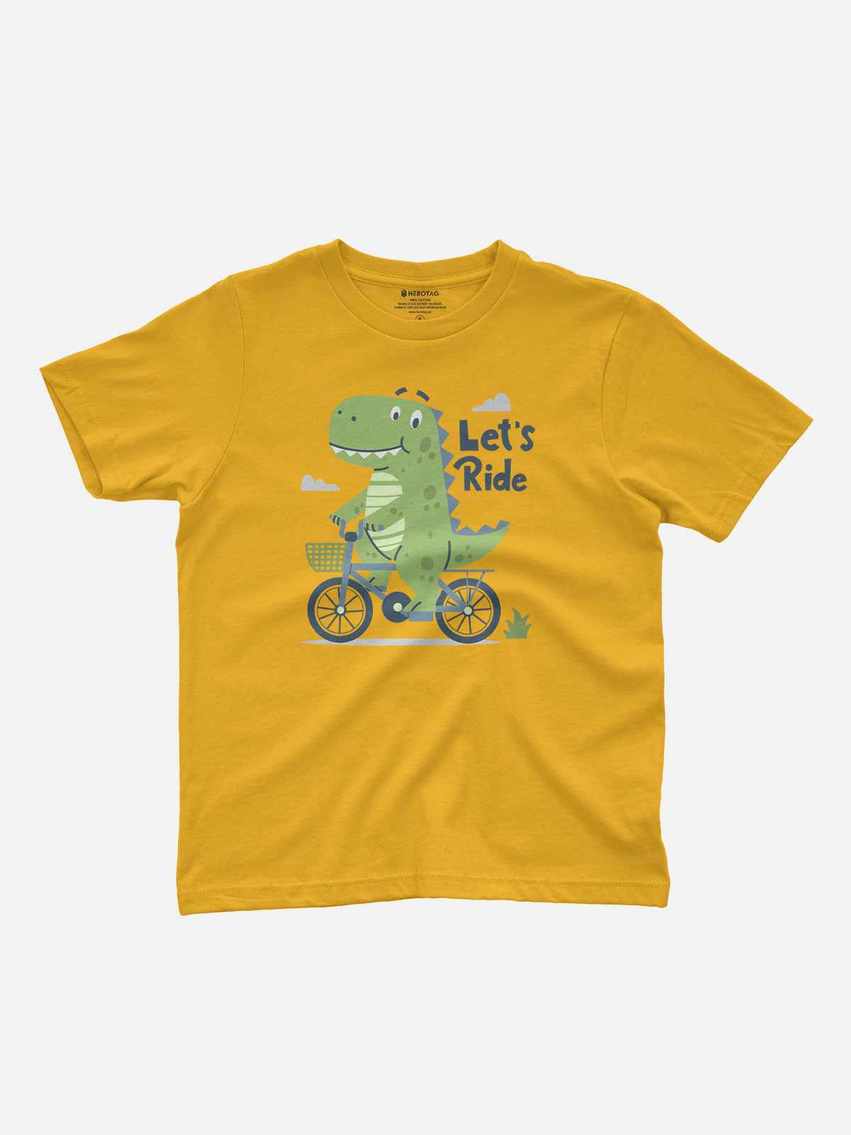 Let's Ride Dinosaur Kids T-Shirt