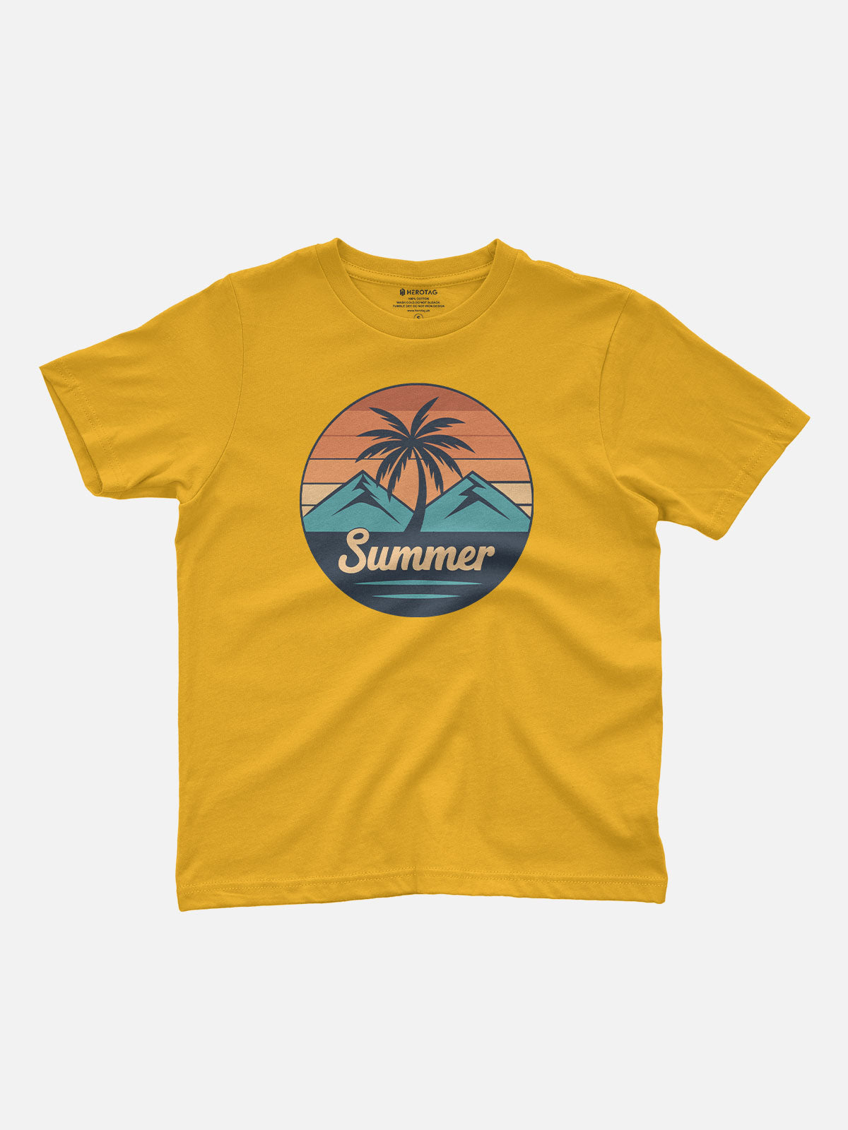 Sunset Summer Vibes Kids T-Shirt